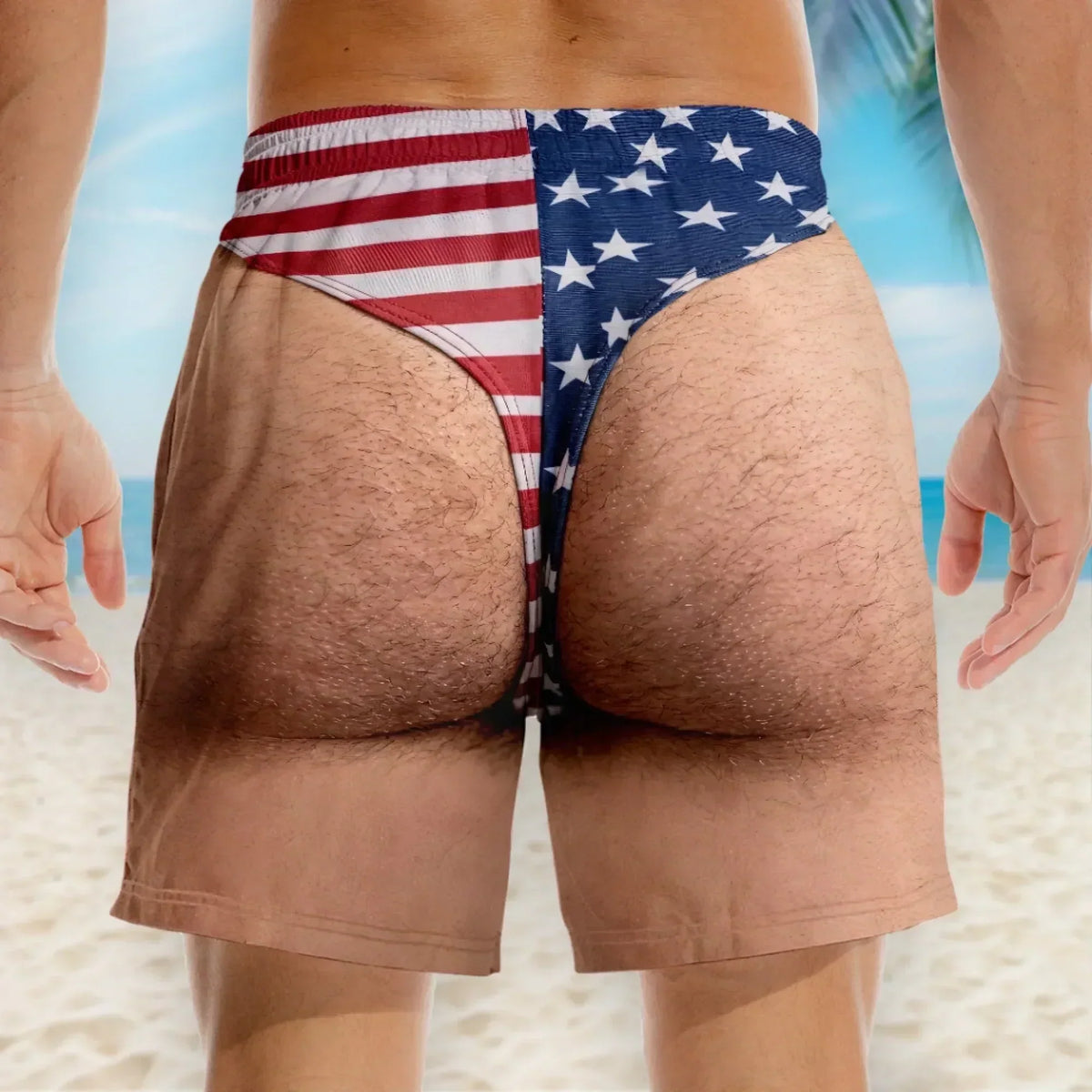 FreedomChill – Personalized Patriotic Swim Trunks – image 4