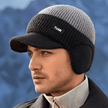 FrostGuard – Winter Knitted Earflap Hat for Men – image 5