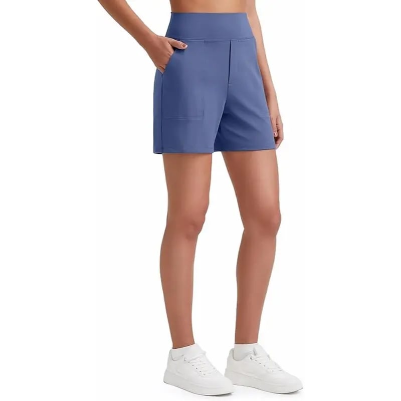 AeroFit – Breathable Summer Athletic Shorts – Demin Blue / XS