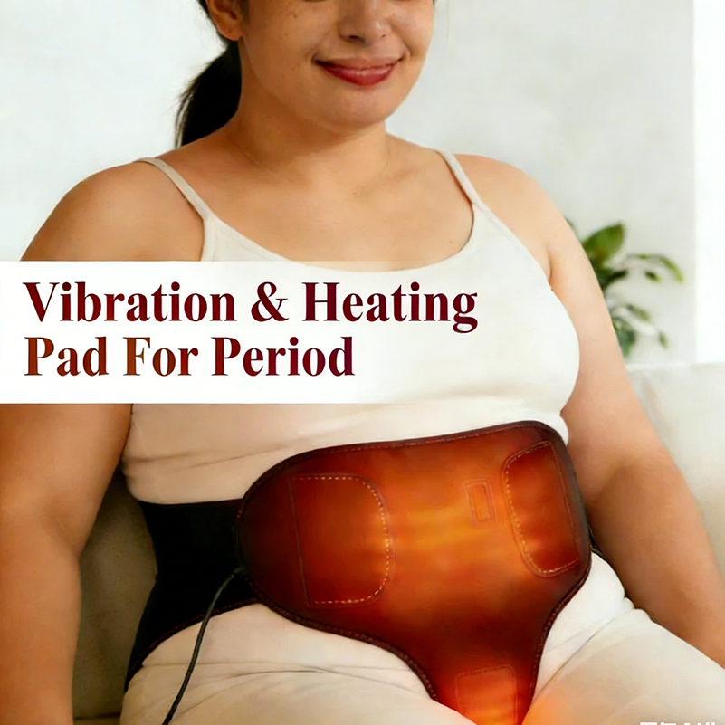 HeatRelief Pro - Vibration & Herbal Heating Pad for Period Cramps – image 4
