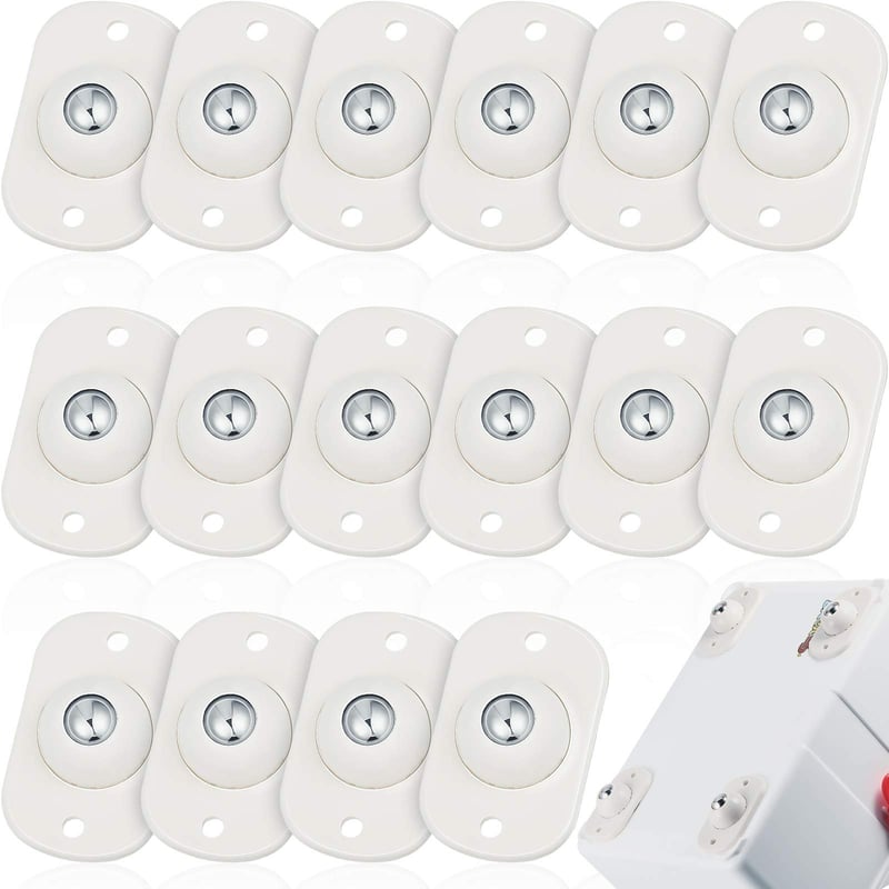 RollFix – Stainless Steel Adhesive Universal Wheel – Buy 2 (16pcs)