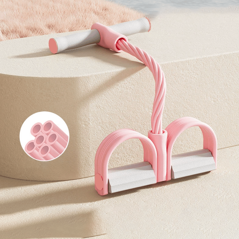 FitPulse – Pedal Workout Resistance Band – Pink