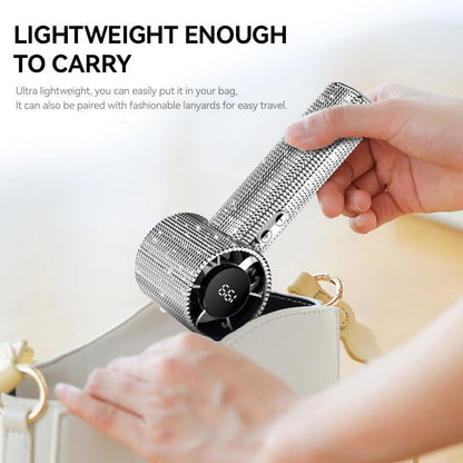 BreezeLux – Luxury Rechargeable Handheld Turbo Fan – image 9