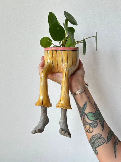SproutBuddy - Decorative Hanging-Leg Planter – Pencil guy