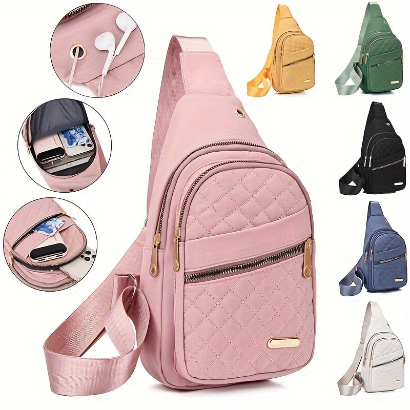 LuxeCarry – Minimalist Solid Color Crossbody Bag – image 3