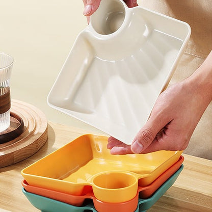DipMate – Smart Sauce Separated Plate – image 4
