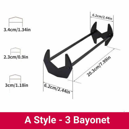 PlumbFlex - Compact Multi-Function Repair Wrench – B - 3 Bayonet