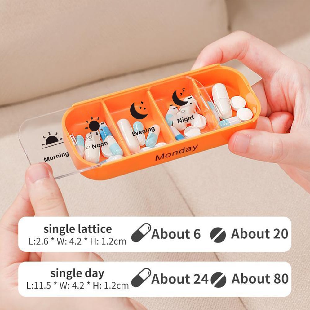 PillMaster – Weekly Medication Organizer Box – image 8