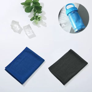 ChillWrap – Rapid Cooling Towel – Black / Navy Blue