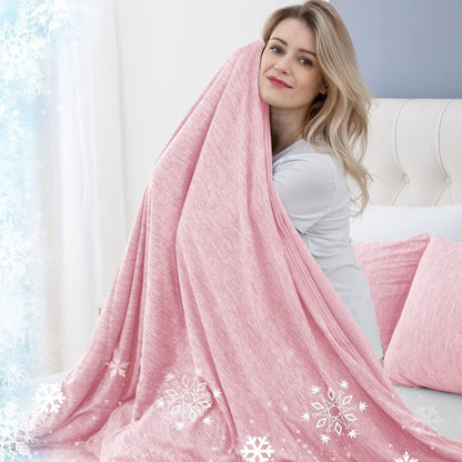 ChillNest – Ultimate Summer Cooling Blanket – Pink / 50 * 60 Inches