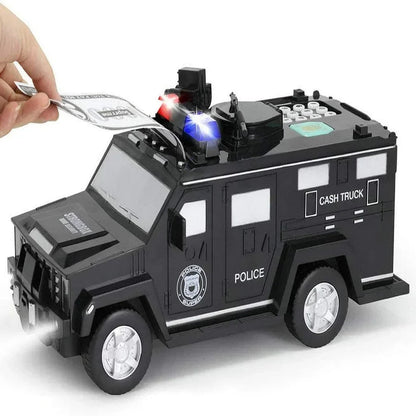 Armored Car Money Saving Box, Electronic Piggy Bank for Boys & Girls – image 3