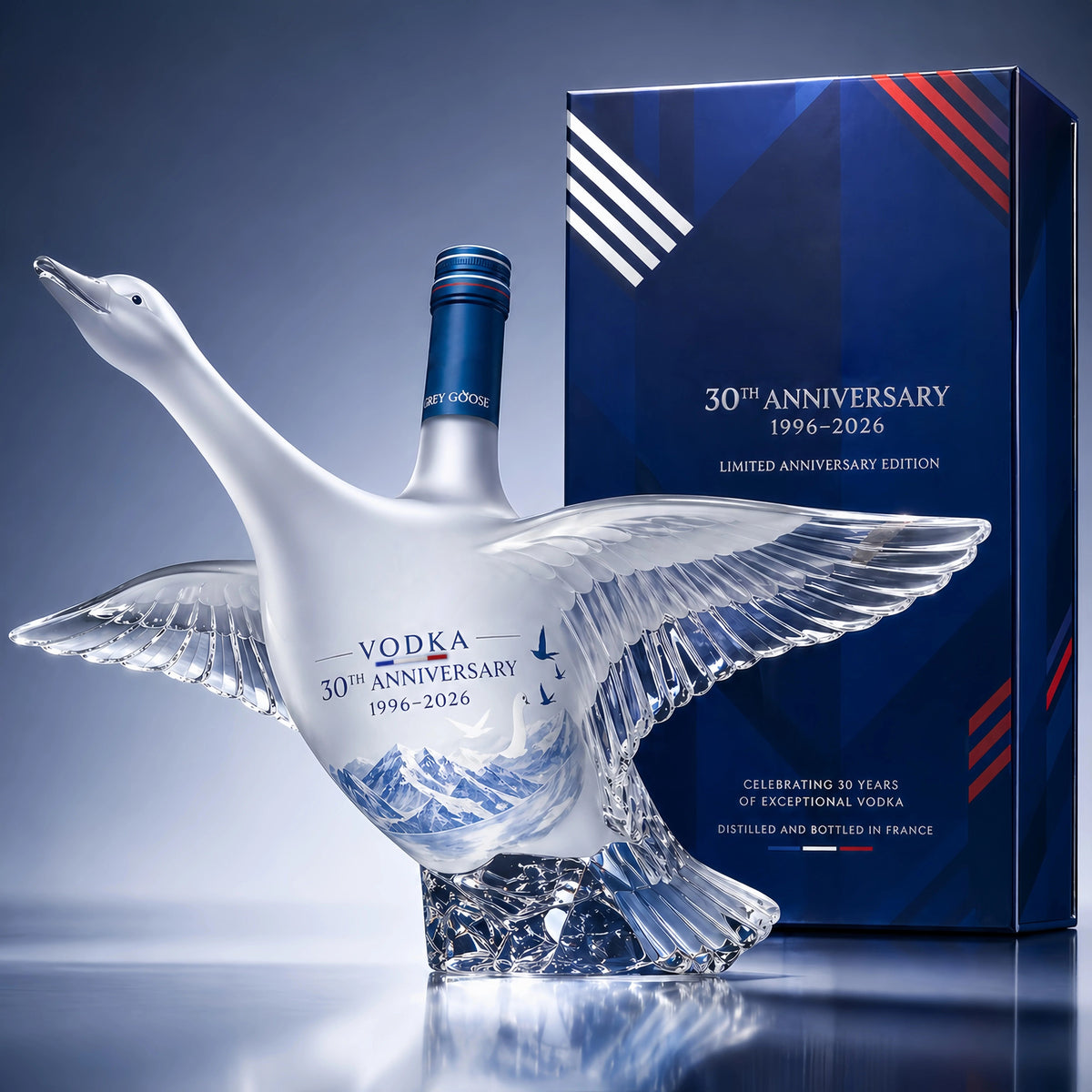 FrostVault - 30th Anniversary Vodka Bottle
