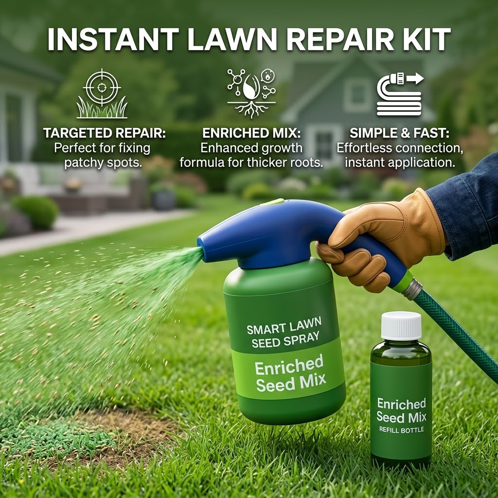 LumeLawn – Professional Spray-On Grass Seed Kit – image 3