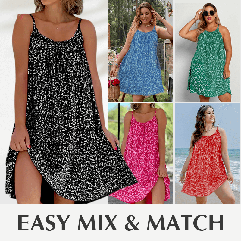 BloomMuse – Floral Camisole Summer Dress – image 14