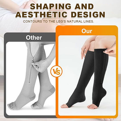 ZipFit – Sports Zipper Compression Socks – image 7