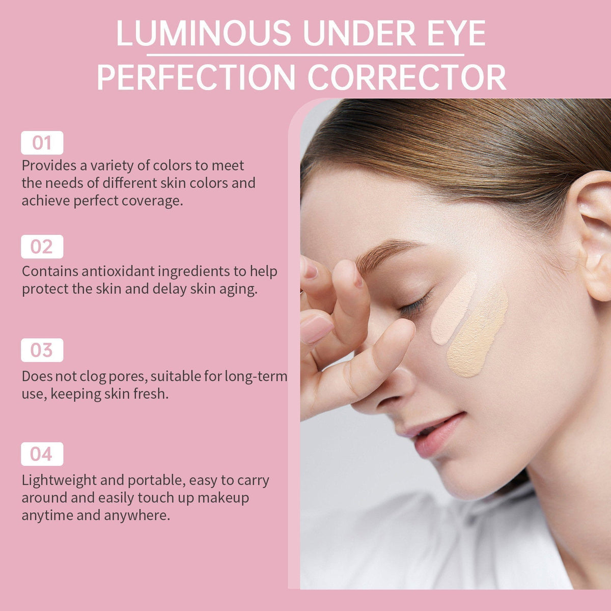 LumiEyes – Instant Under Eye Brightening Concealer – Lvory