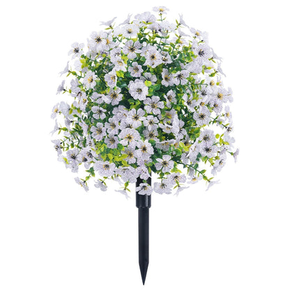 VividPetals – All-Weather Floral Set – White / Buy 1