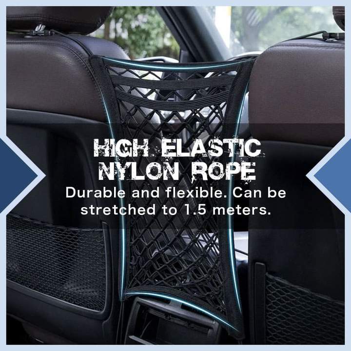 CargoNet – 3-Layer Elastic Mesh Trunk Organizer for Cars – image 4