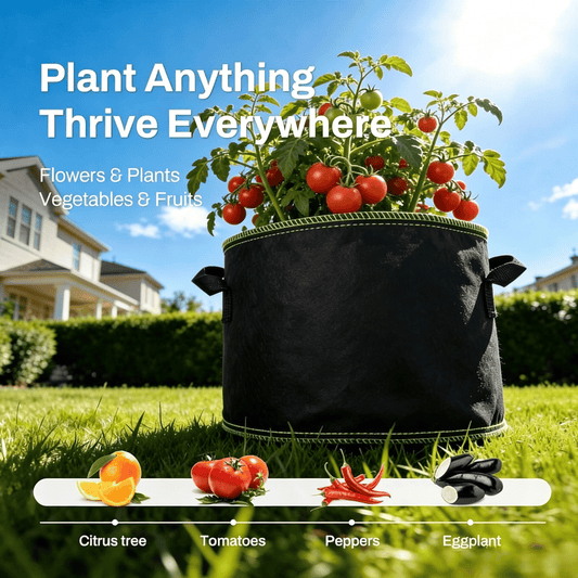 GardenFlow – Reusable Grow Bags for Healthy Roots – Buy 1 Set