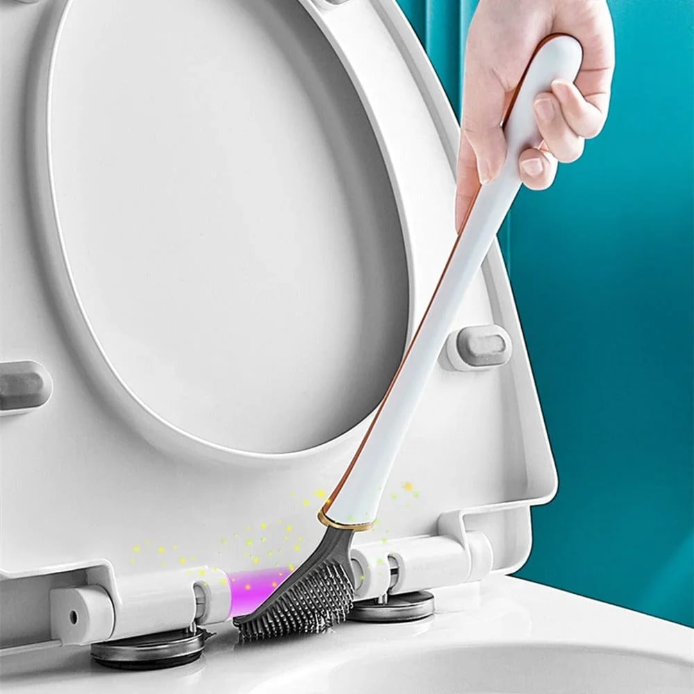 CleanFlow – Flexible Silicone Toilet Brush Set – image 14
