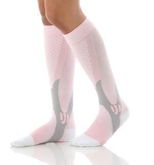 FlexiRelief – High-Grade Compression Support Socks – Pink / S/M