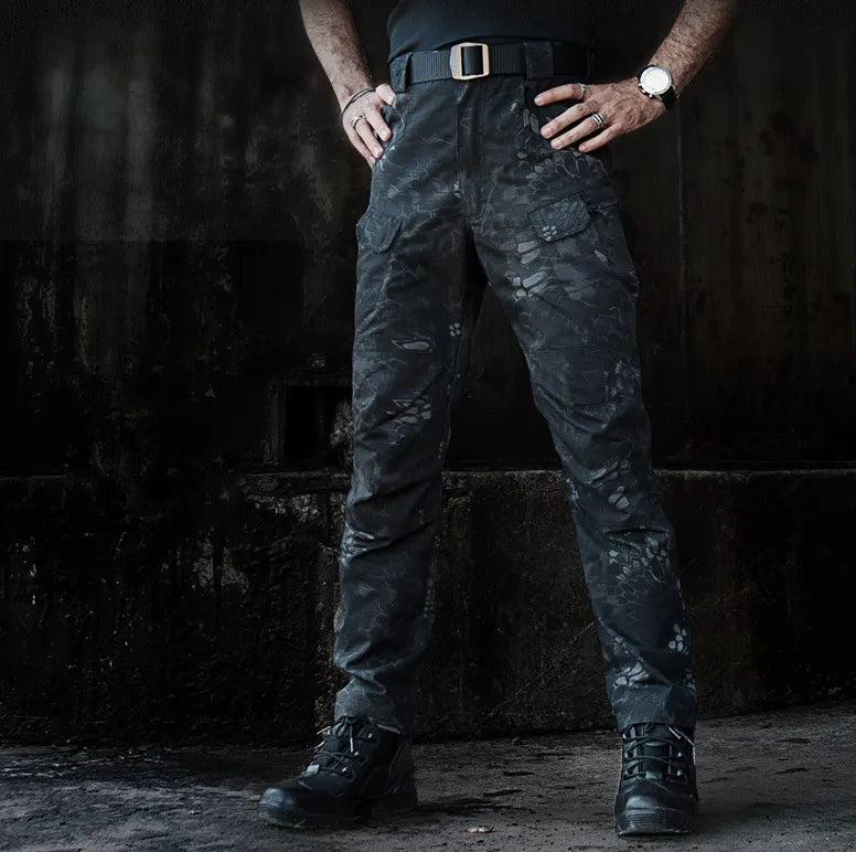 Unisex - Waterproof Ripstop Work Pants – Black Mamba / 30W x 30L