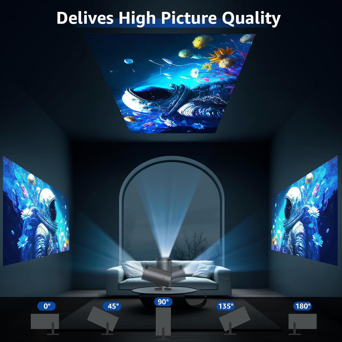 SkyBeam - Wireless Smart Game Projector – Big Screen Fun Anywhere – image 13