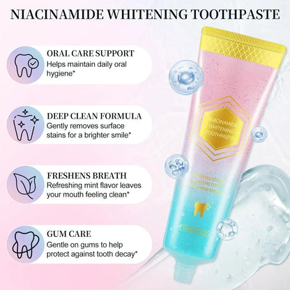 Niacinamide Whitening Toothpaste – Stain Removal & Fresh Breath – image 9
