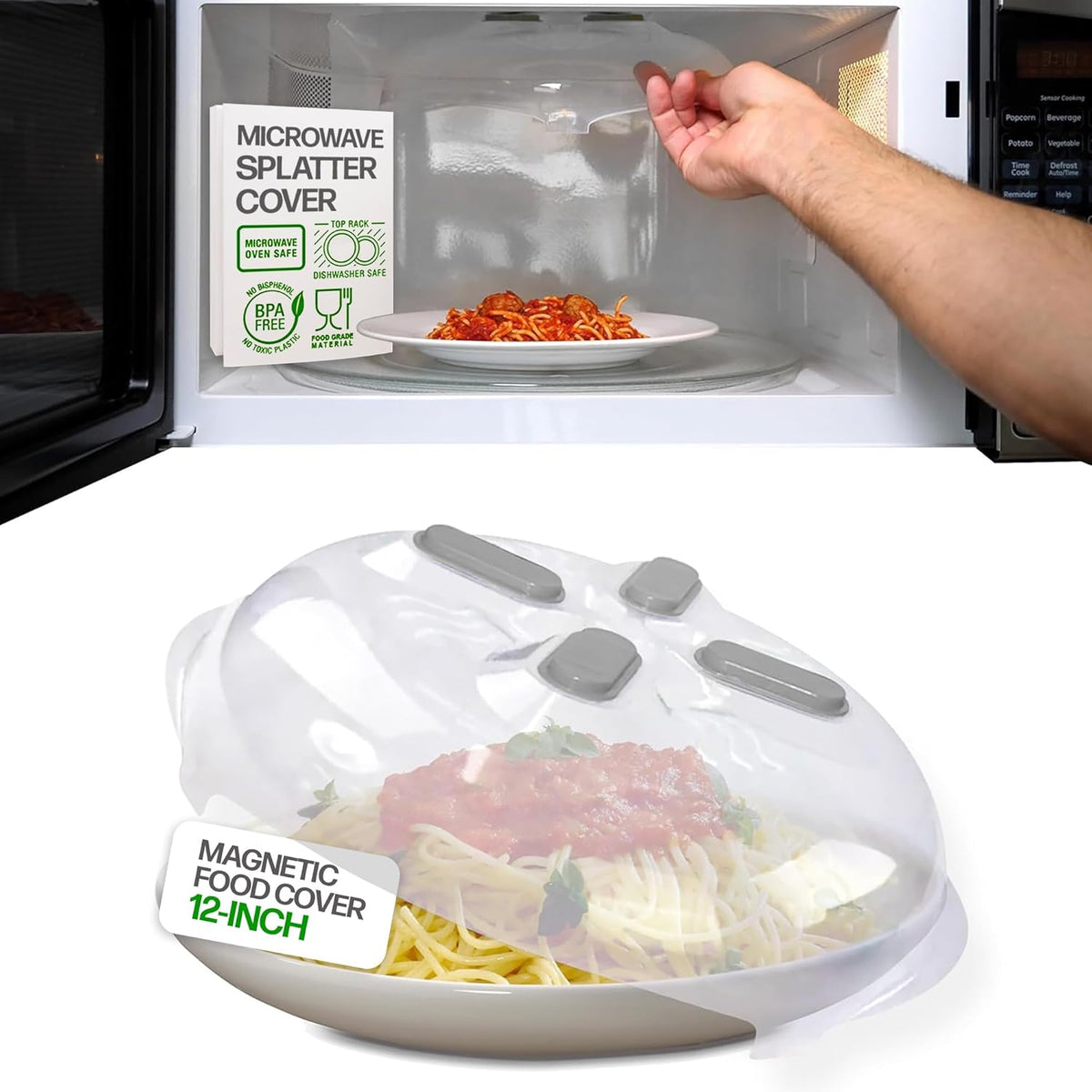 SpotlessLift - Microwave Splatter Protector – BUY 1