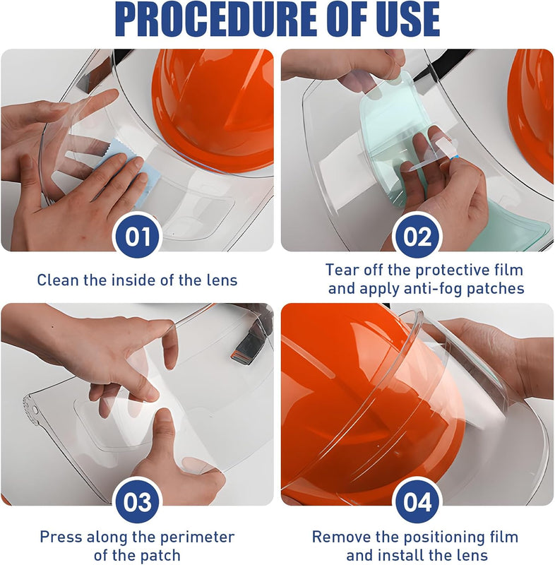 ClearRide – Anti-Rain and Fog Helmet Film – image 2