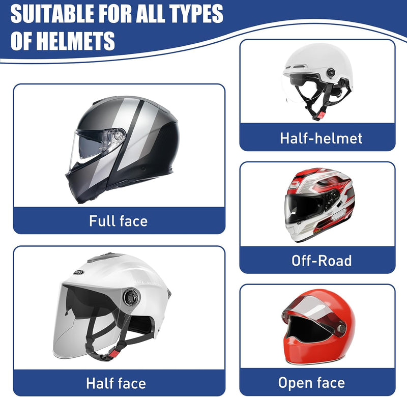 ClearRide – Anti-Rain and Fog Helmet Film – image 3