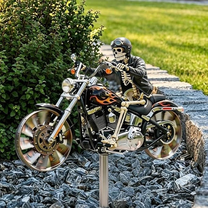 ReaperRide – Biker Skull Wind Spinner – image 7