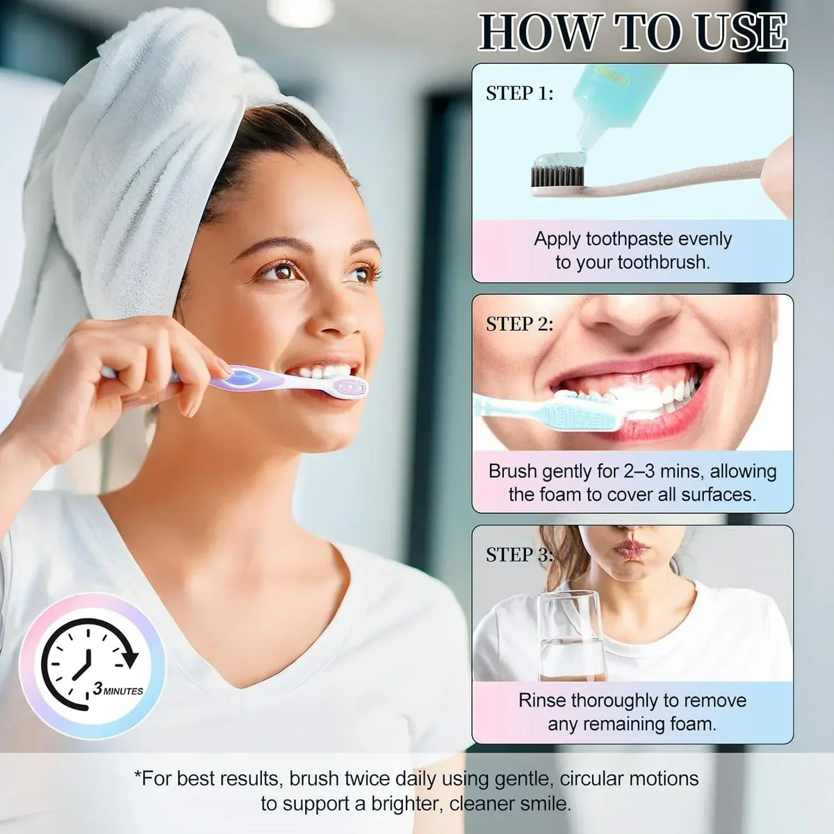 Niacinamide Whitening Toothpaste – Stain Removal & Fresh Breath – image 6