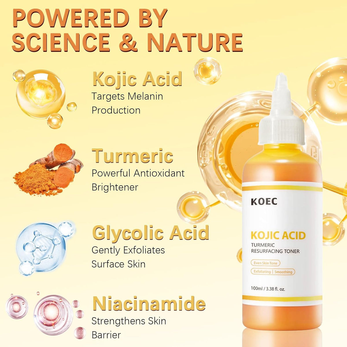 PureGlow – Kojic Acid Herbal Brightening Serum – image 14