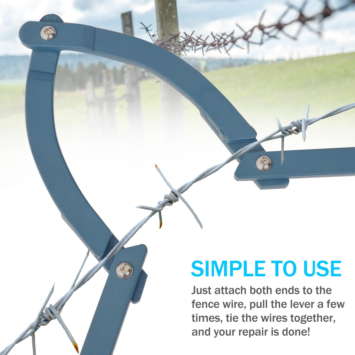 GripTight – Durable Fence Repair Retainer Tool