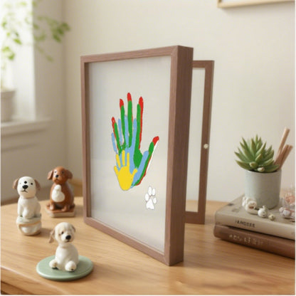 LoveMarks – Family Handprint Art Kit – Brown