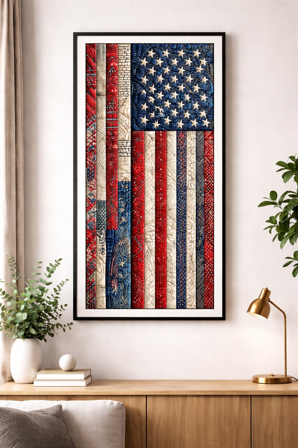 DiamondCraft – American Flag DIY 5D Diamond Painting Kit – image 2