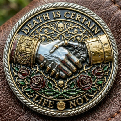 MementoLegacy – Philosophy Challenge Coin – image 2