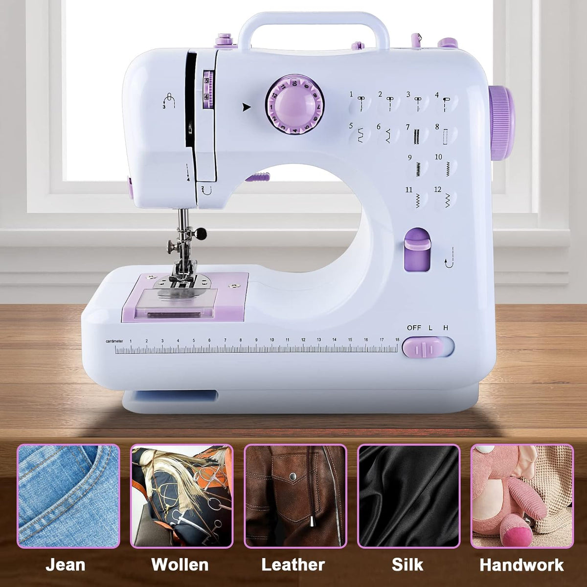 MiniStitch – Portable Sewing Machine with 12 Stitches – image 11