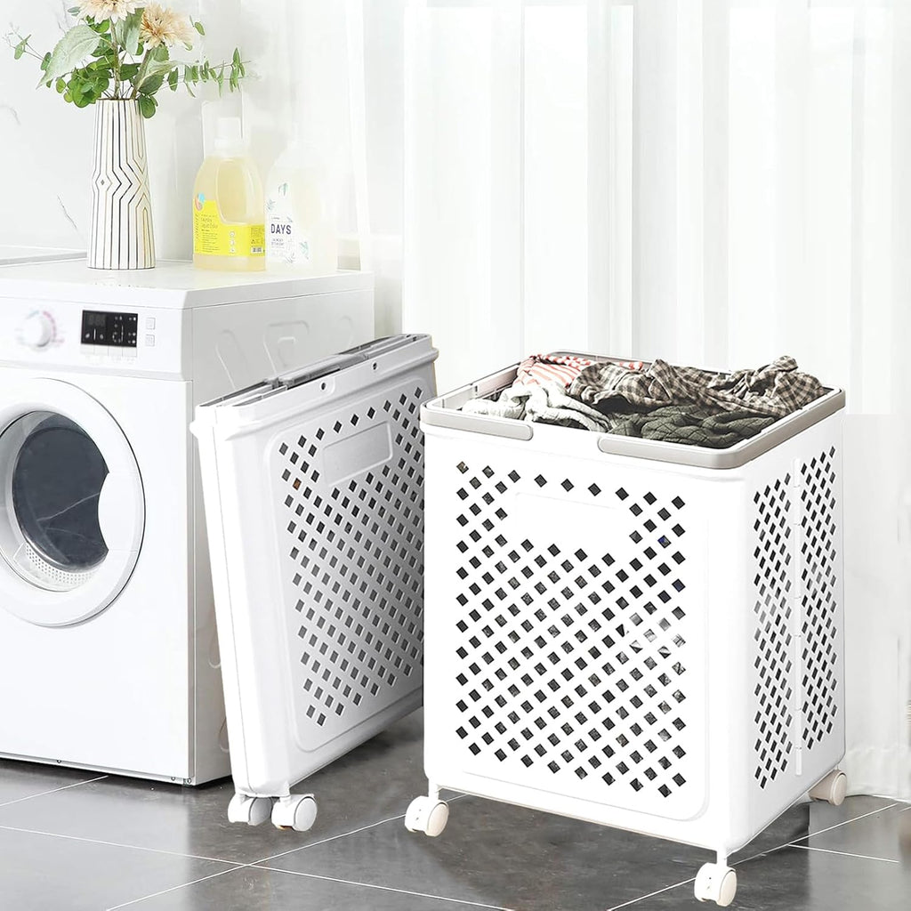 LuxorMove – Foldable Rolling Laundry Basket – image 8