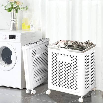 LuxorMove – Foldable Rolling Laundry Basket – image 8