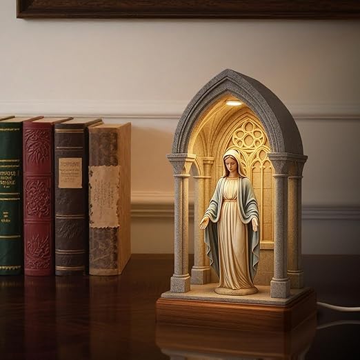 Heavenly Glow - Virgin Mary LED Devotional Lamp – image 2