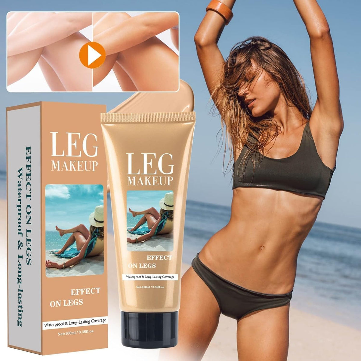 GlowLegs – Airbrushed Finish Leg Concealer – image 11