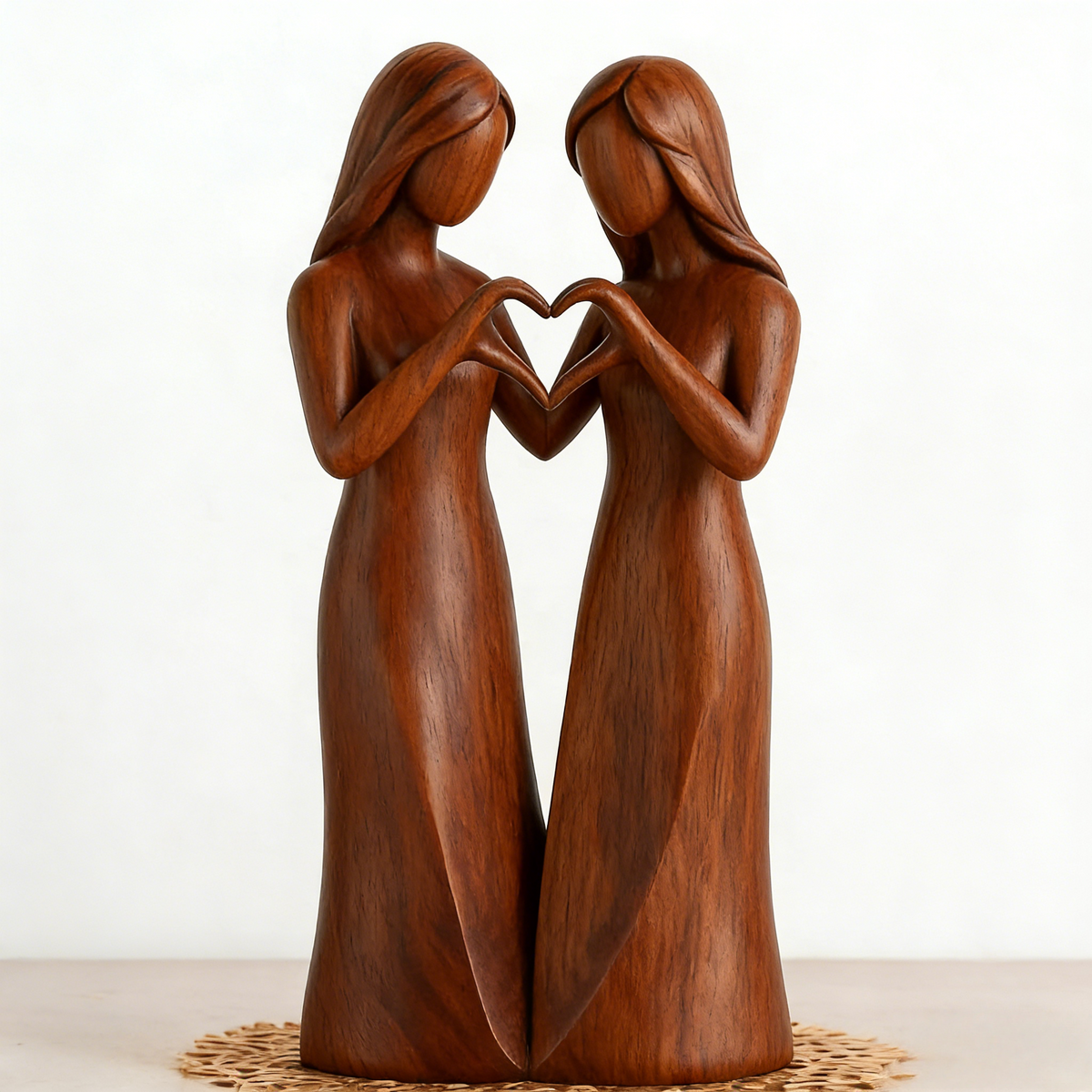 Celebrates Friendships Sisters Sculpture – Two Sisters