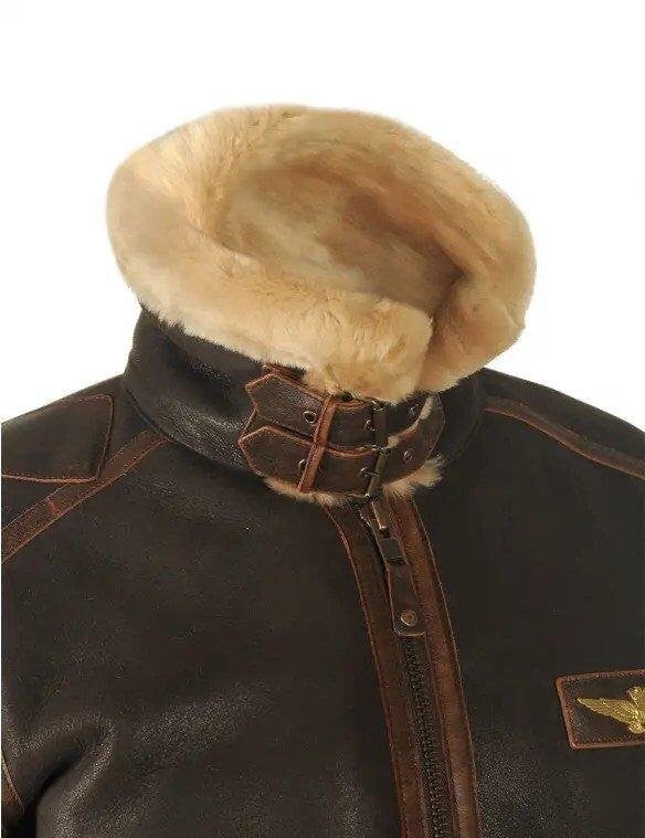 AeroFur – Aviator Shearling Jacket – image 6