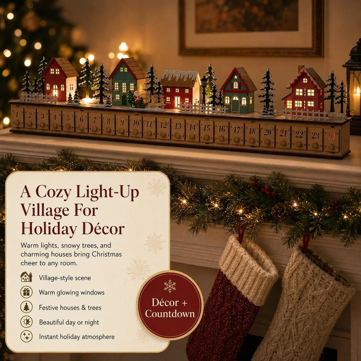 ChristmasGlow - Christmas Village Advent Calendar – image 3