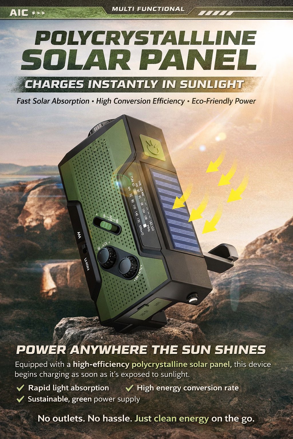 PowerCast Elite – 4-in-1 Emergency Radio – image 19