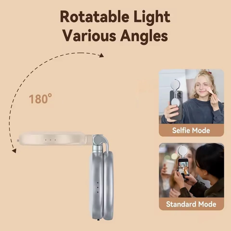BrightAura – Selfie Light with Mirror – image 7