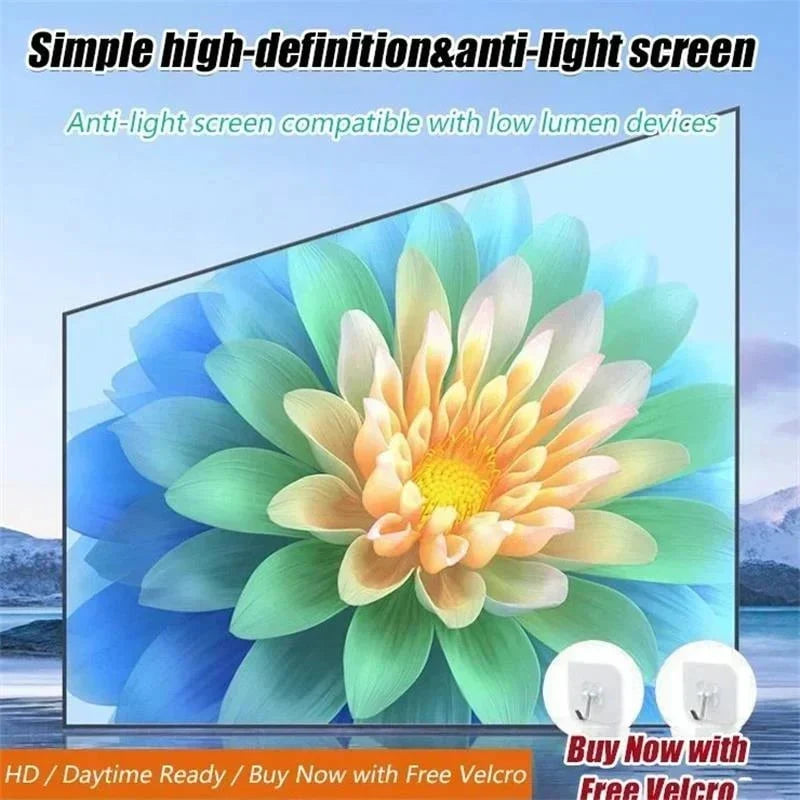 CinemaView – HD Matte White Projection Screen – image 3