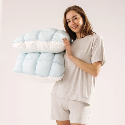 Mellow Puff - Cloud Comfort Pillow – Baby Blue / Regular